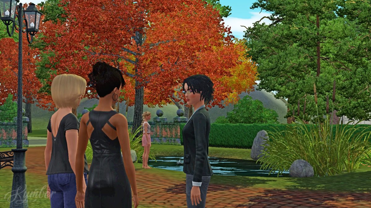 Shelly meets with the moms and Jackie in the park.